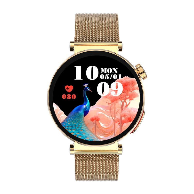 NORTH EDGE Women's Femme Glucose Health Fit Smart Watch - Steel Rose Gold image