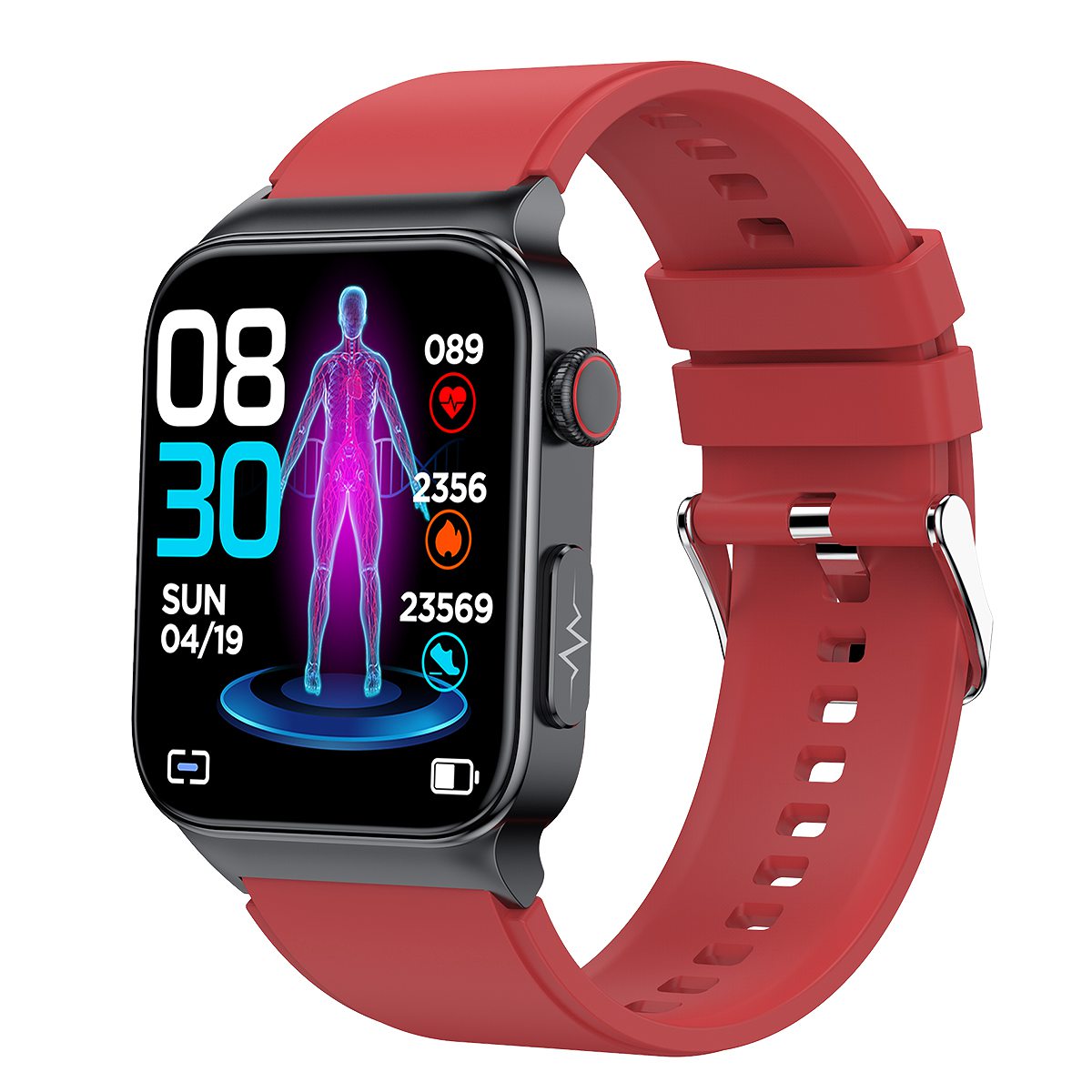 NORTH EDGE All-in-1 Health Plus 2.0 Smart Watch Glucose ECG image 4