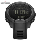 NORTH EDGE Tactical Vertico Carbon Fibre Watch Black image 1