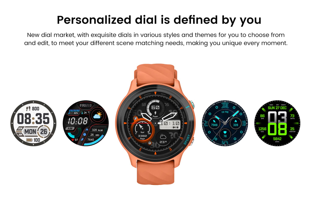 NORTH EDGE Z-Series Sports Health Smart Watch Blue image 4