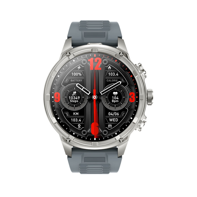 NORTH EDGE Velocity Series v2 Large Screen Smart Watch - Silver image