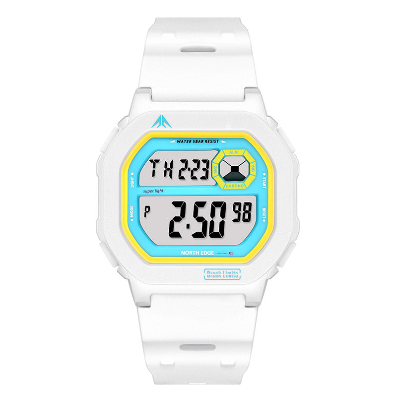 NORTH EDGE Tactical X1 Shock Resistant Sport Watch White image 0