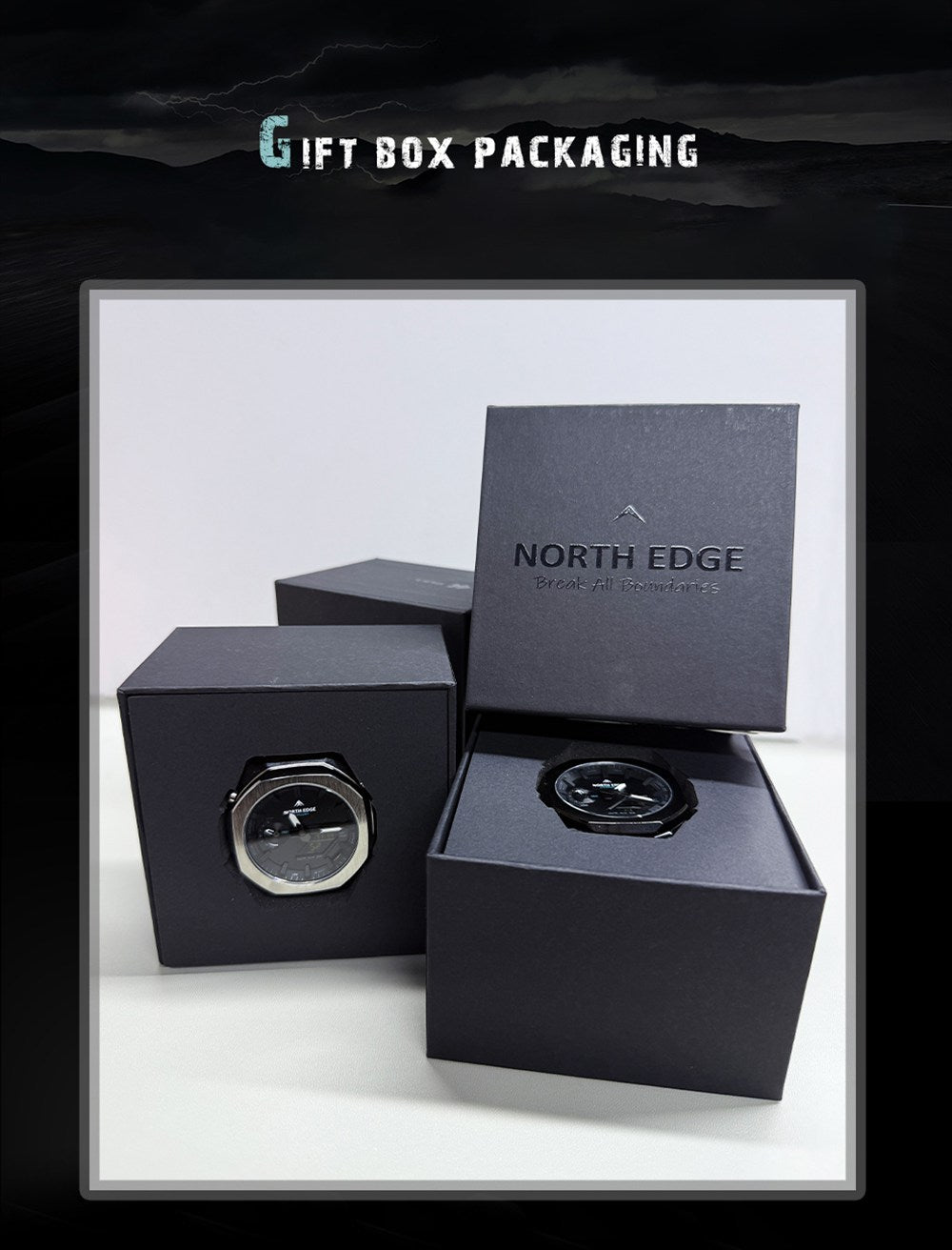 NORTH EDGE Tactical Men’s Mercury Watch