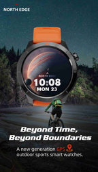 NORTH EDGE Tactical X-Trek 2 GPS Smart Watch Orange image 10