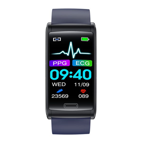 NORTH EDGE intelli SLIM Advance Bracelet Smart Watch Glucose ECG - Blue image