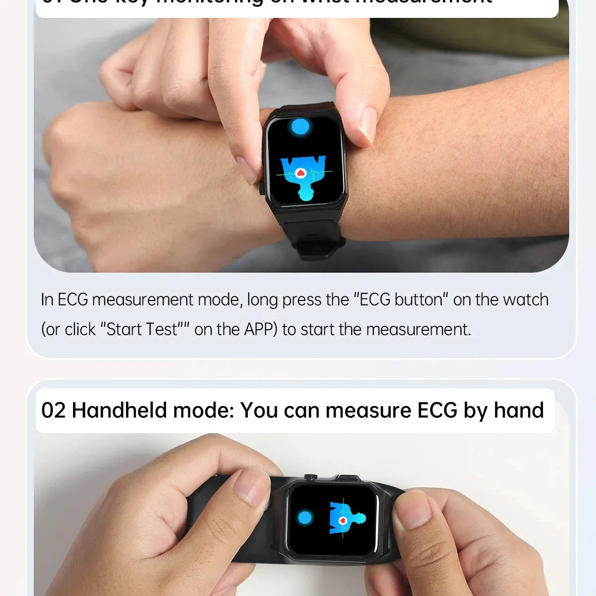 NORTH EDGE Health Plus Glucose Heart Smart Watch image 17