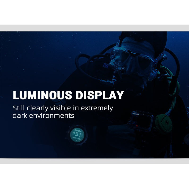 NORTH EDGE Tactical Aqua Scuba Dive Watch Black image 11