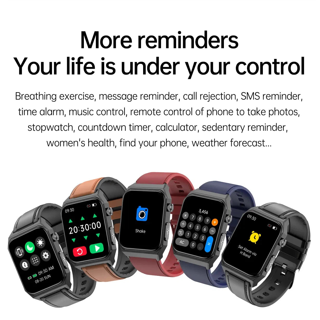 NORTH EDGE Health Plus Glucose Heart Smart Watch image 5