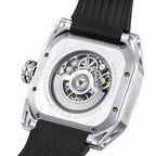 NORTH EDGE Tactical Space-X Automatic Watch Silver / Black image 2