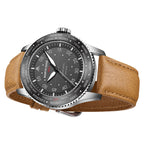 NORTH EDGE Tactical MACH Solar Drive Leather Watch image 2