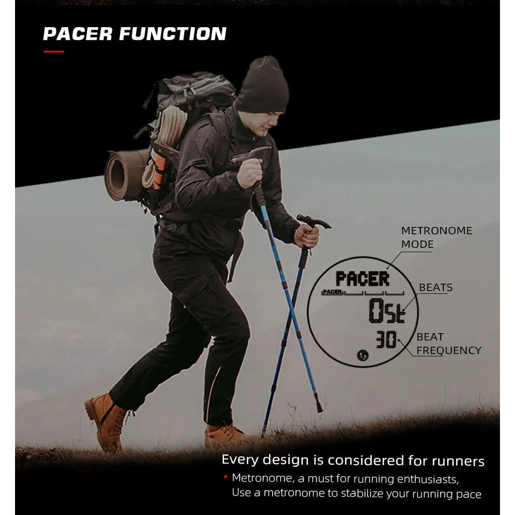 NORTH EDGE Tactical Alps Watch Black Nylon image 6