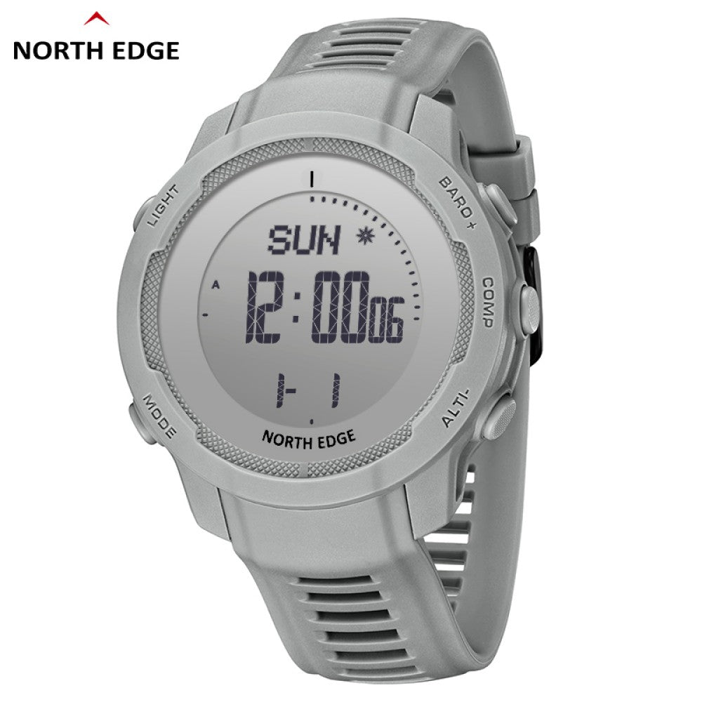 NORTH EDGE Tactical Vertico Carbon Fibre Watch Grey/White Dial image 1