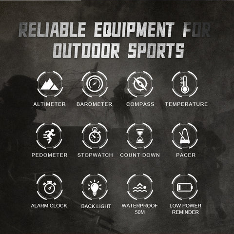 NORTH EDGE Tactical Apache 46 Watch Silicone image 4