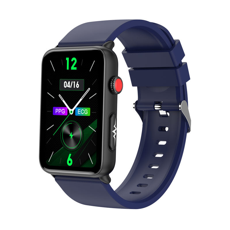 NORTH EDGE intelli Advance Bracelet Smart Watch Glucose ECG - Blue image