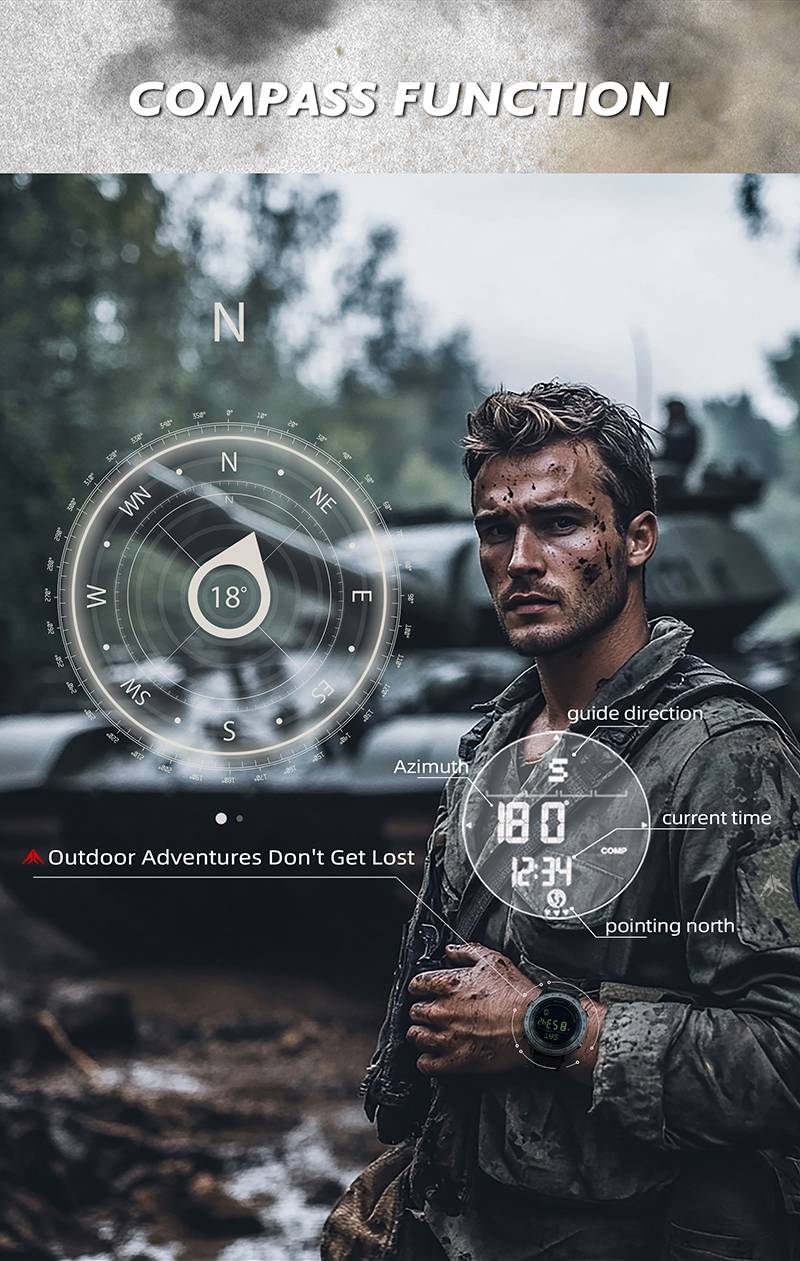 NORTH EDGE Tank 3 Tactical Watch image 5