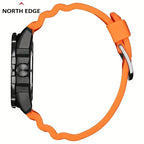 NORTH EDGE Tactical Evoque 2 Solar Drive Watch Orange image 3