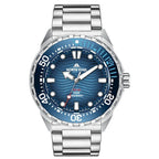 NORTH EDGE Tactical TRITON Solar 300m Dive Watch Steel Blue image 0