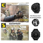 NORTH EDGE Tactical Apache Silicone Watch Orange image 4