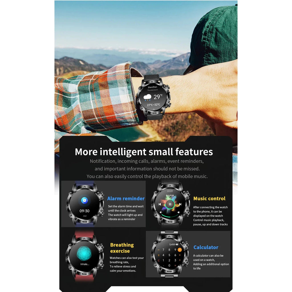 NORTH EDGE Health Elite Glucose Heart Smart Watch image 15