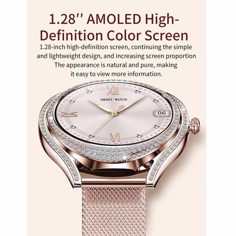 NORTH EDGE Women's Femme Zircon Bling Smart Watch image 10