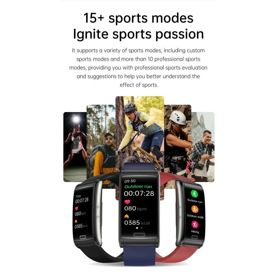 NORTH EDGE intelli SLIM Advance Bracelet Smart Watch Glucose ECG image 14
