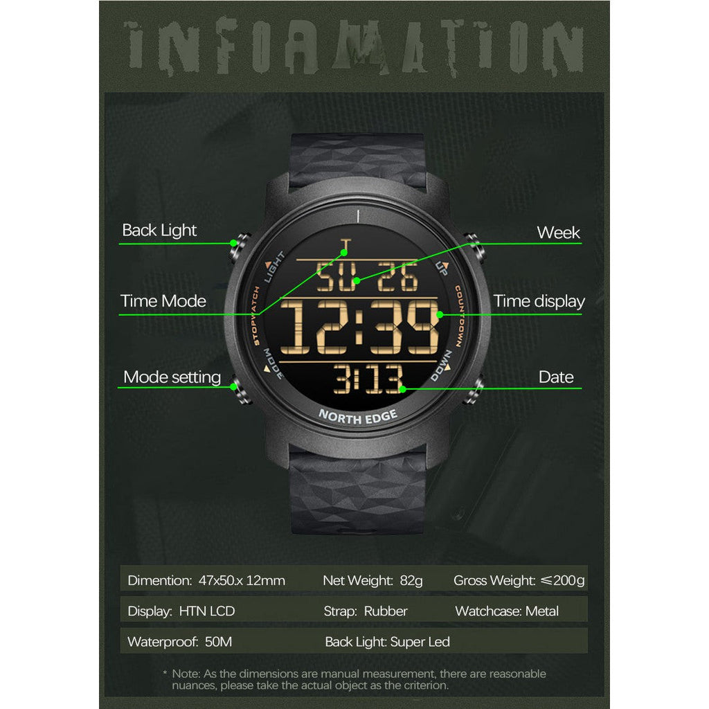 NORTH EDGE Tactical Laker II Watch image 1