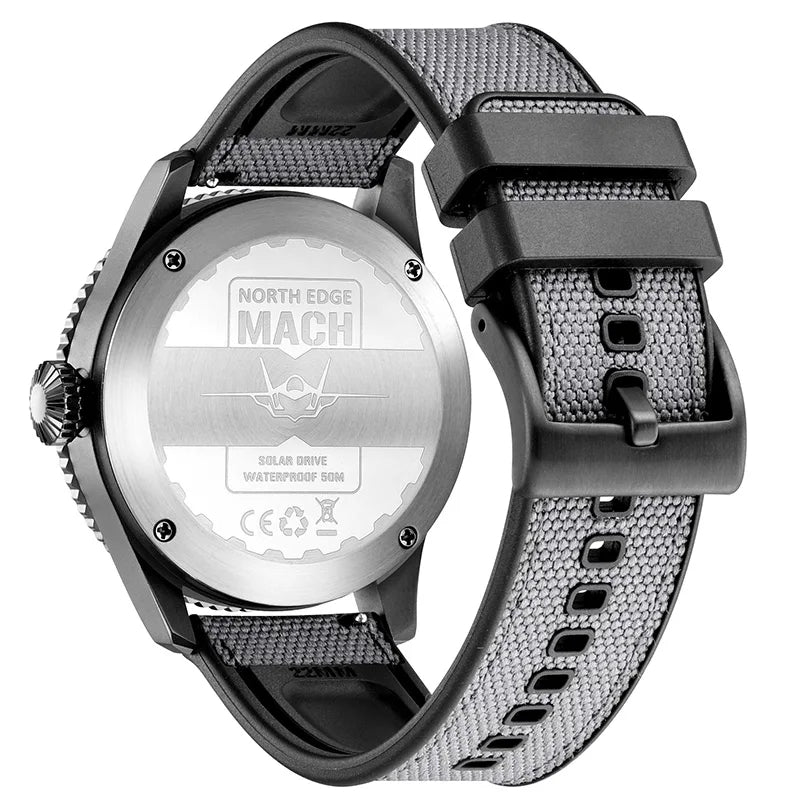 NORTH EDGE Tactical MACH Solar Drive Watch image 2