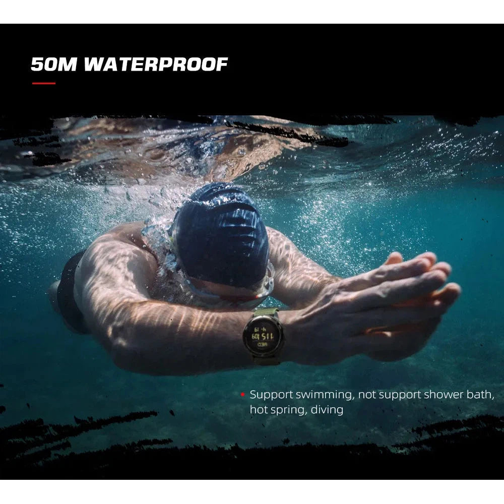 NORTH EDGE Tactical Alps Watch Green Nylon image 9