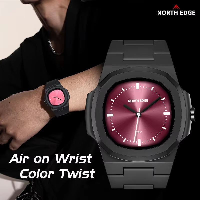 NORTH EDGE Tactical Men’s VOLT Sports Watch | Quartz Movement, Lightweight + Waterproof image 5