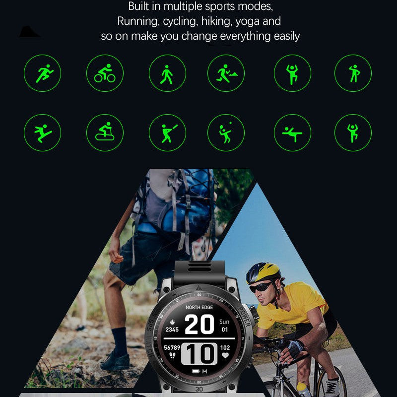 NORTH EDGE Tactical Cross Fit 3 GPS Smart Watch image 6