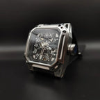 NORTH EDGE Tactical Space-X Automatic Watch Silver / Black image 3