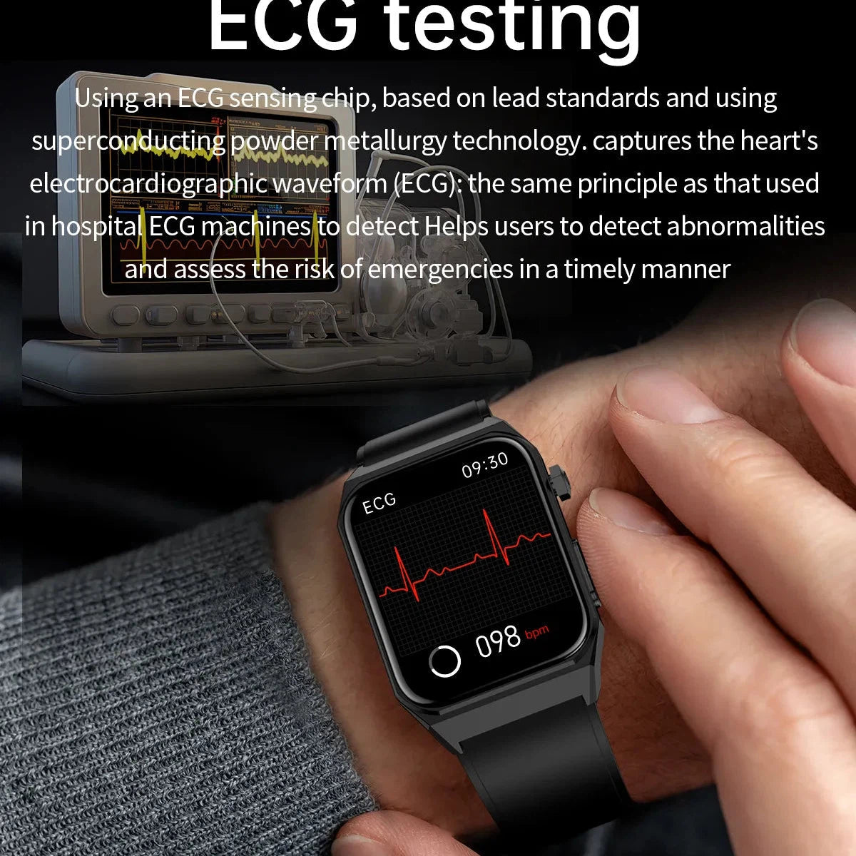 NORTH EDGE Health Plus Glucose Heart Smart Watch image 13