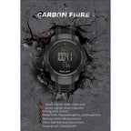 NORTH EDGE Tactical Vertico Carbon Fibre Watch Grey image 9