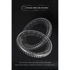 NORTH EDGE Tactical Evoque 3 Classic Aviation Solar Drive Leather Watch image 8