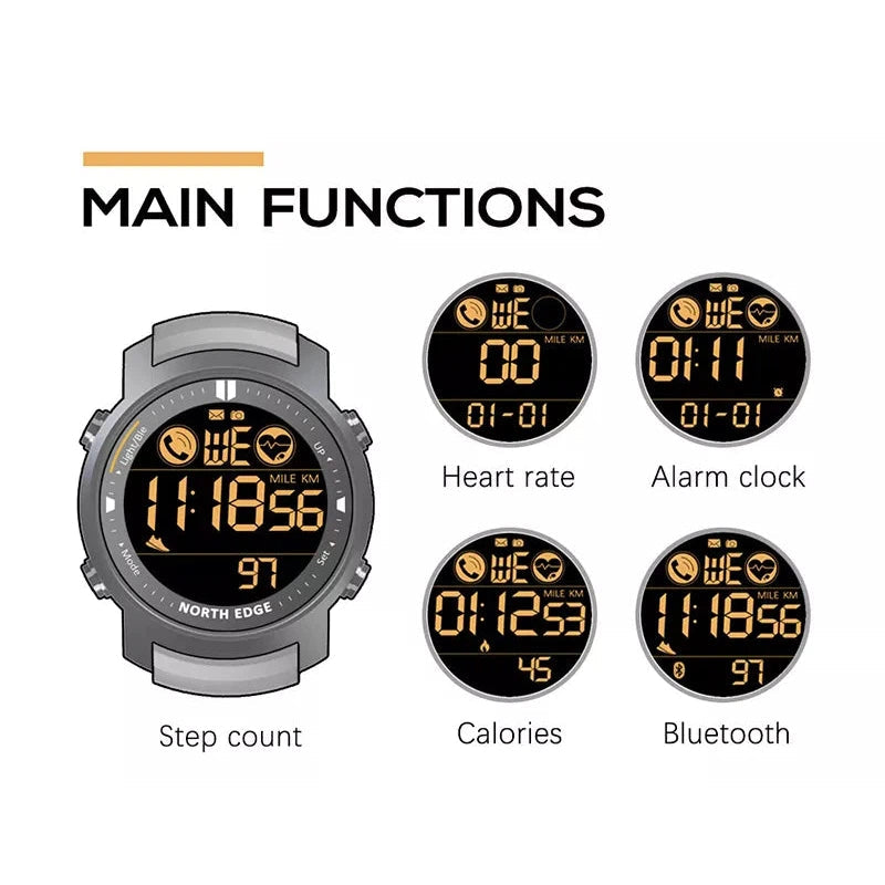 NORTH EDGE Tactical Laker Smart Watch image 5