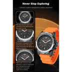 NORTH EDGE Tactical Evoque 2 Solar Drive Watch Black image 8