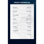 NORTH EDGE Tactical Aqua Scuba Dive Watch White image 14