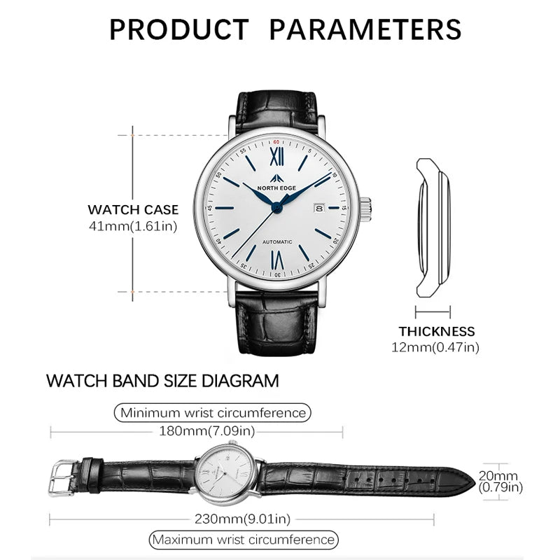 NORTH EDGE Tactical Amoy Automatic Watch image 8