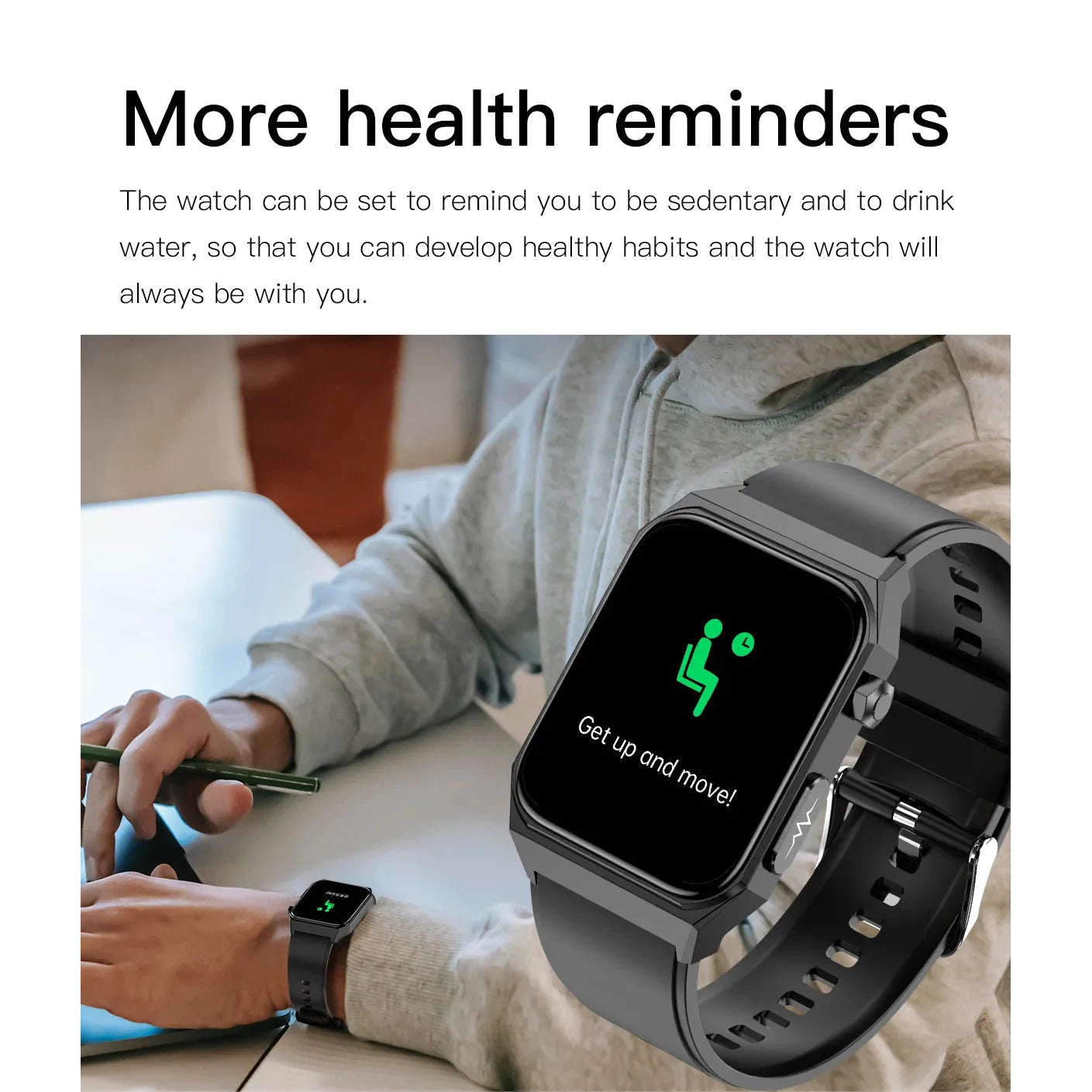 NORTH EDGE Health Plus Glucose Heart Smart Watch image 6