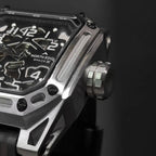 NORTH EDGE Tactical Space-X Automatic Watch Silver / Black image 6