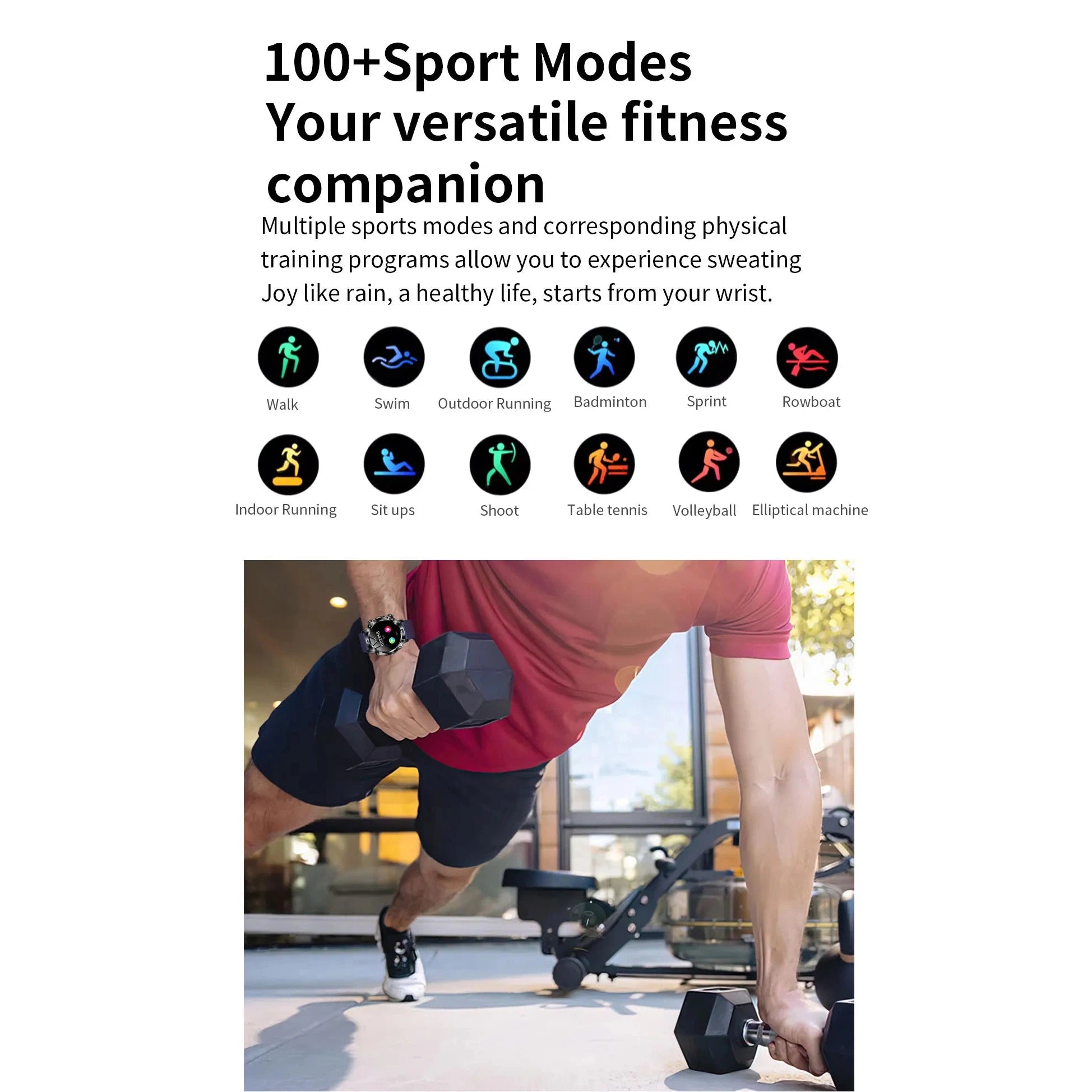 NORTH EDGE Health Elite Glucose Heart Smart Watch image 19