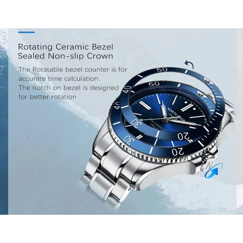 NORTH EDGE Tactical Anchor 100m Automatic Watch image 10