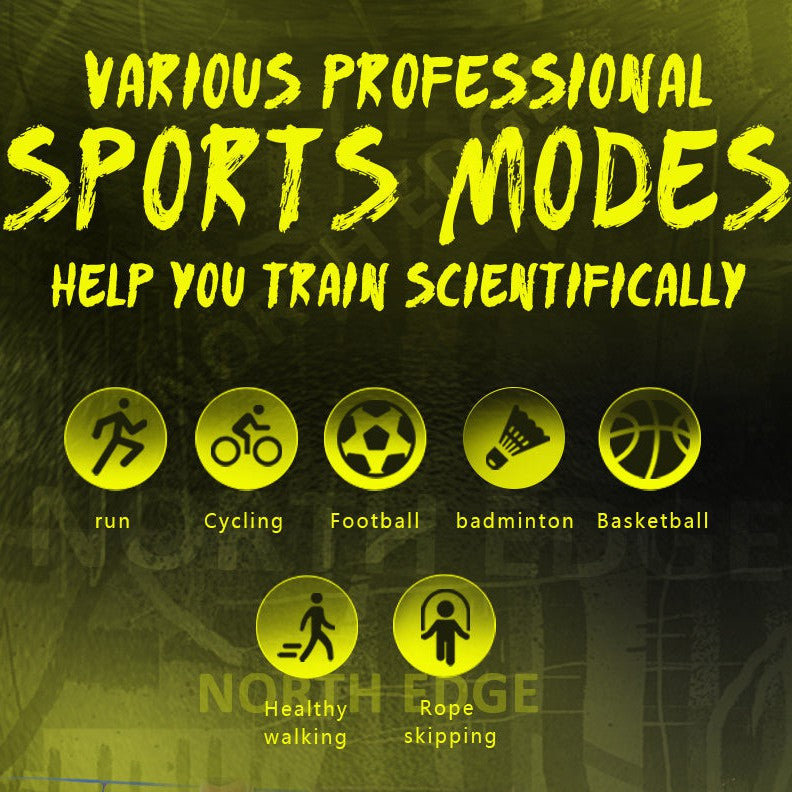 NORTH EDGE Tactical Mars 2 Smart Watch Yellow image 3