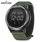 NORTH EDGE Tactical TERRAX Men's Outdoor Sports Watch – Military Grade, Waterproof, Luminous image 2