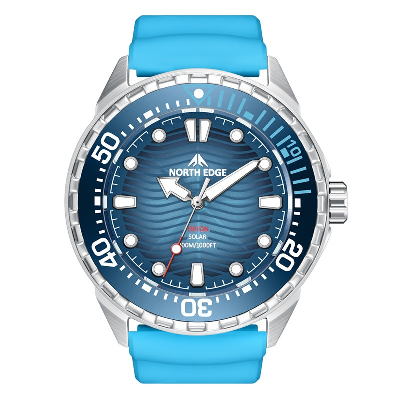 NORTH EDGE Tactical TRITON Solar 300m Dive Watch image 0