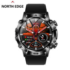 NORTH EDGE Health Elite Glucose Heart Smart Watch - Black Silicone image