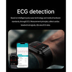 NORTH EDGE All-in-1 Health Plus 2.0 Smart Watch Glucose ECG image 8