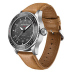 NORTH EDGE Tactical MACH Solar Drive Leather Watch image 1