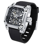 NORTH EDGE Tactical Space-X Automatic Watch Silver / Black image 1