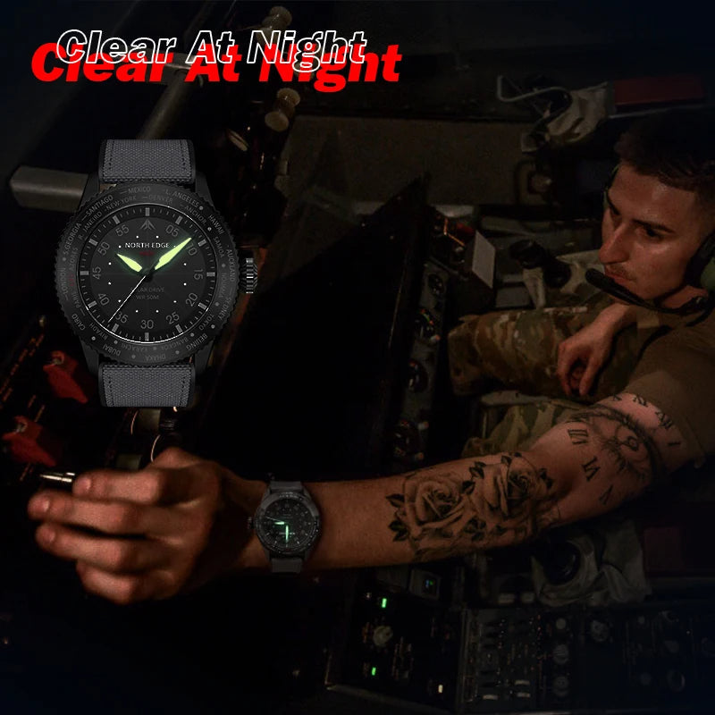 NORTH EDGE Tactical MACH Solar Drive Watch image 5